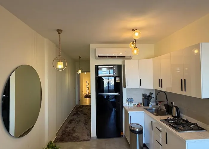Fully Equipped 2 Bedrooms In Sokhna For Families Dağ evi *